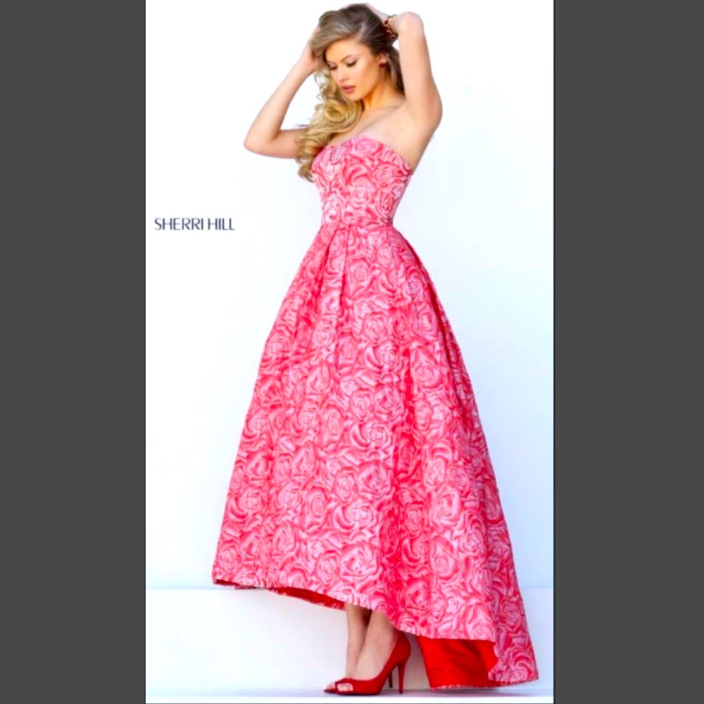 Sherri Hill Floral Dress